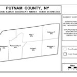 Radon level map in Putnam County, NY